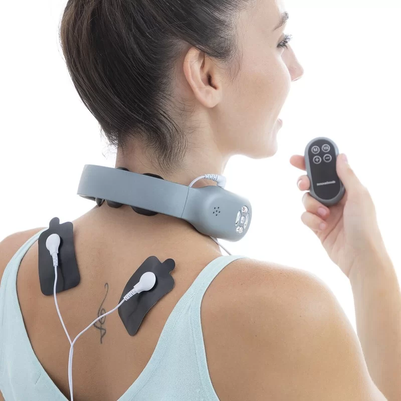 Rechargeable Neck Massager with Remote Control...