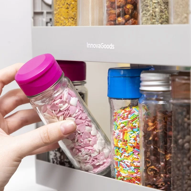 Sliding and Pivoting Spice Organiser Rispick...