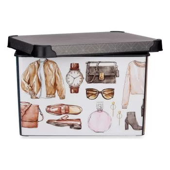 Storage Box Vintage With handles 30 x 23,5 x 40 cm... 2