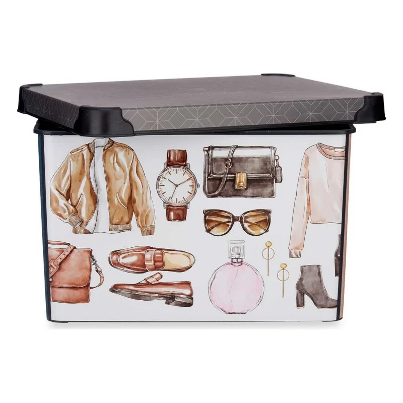 Storage Box Vintage With handles 30 x 23,5 x 40...