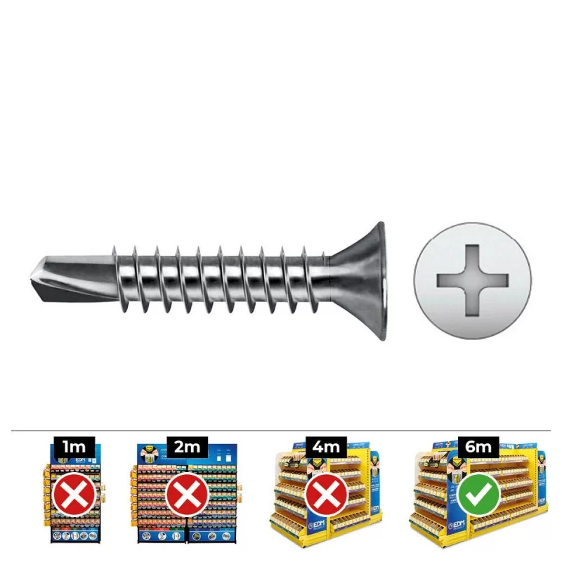 Box of screws CELO din/ref 7504p Ø 5,5 x 50 mm...