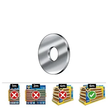 Washers CELO din/ref 9021 12 100 Units Galvanised 2
