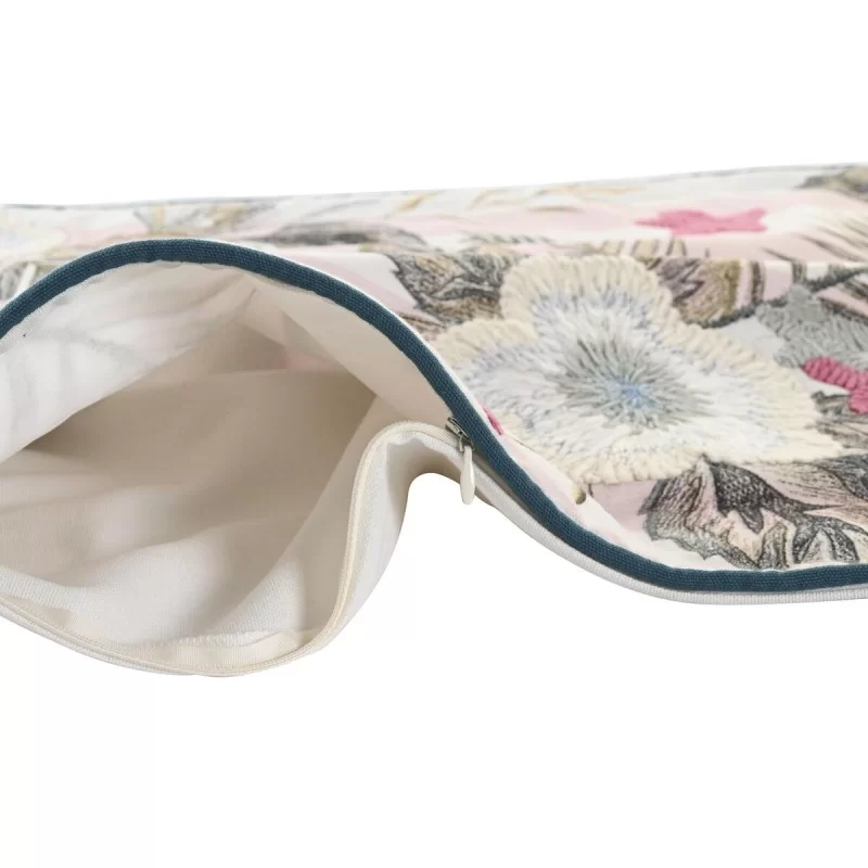 Cushion cover DKD Home Decor Pink Green...