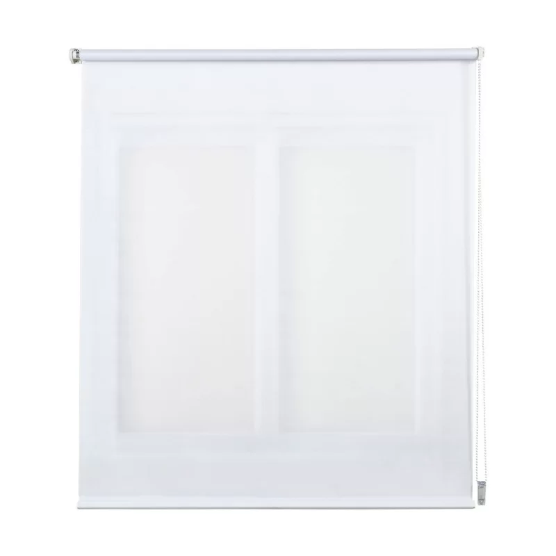 Roller blinds Stor Planet Clip&Fix Night&Day White (150 x 180 cm)