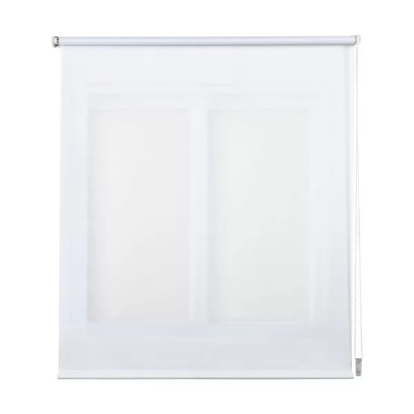 Roller blinds Stor Planet Clip&Fix Night&Day White (150 x 180 cm)