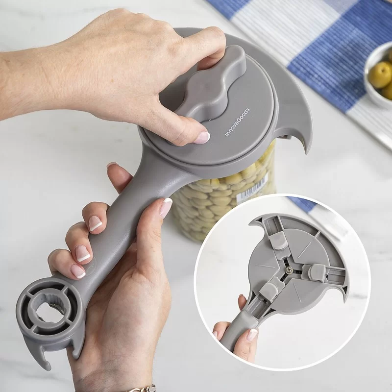 Multifunction Adjustable Lid Opener for Jars,...