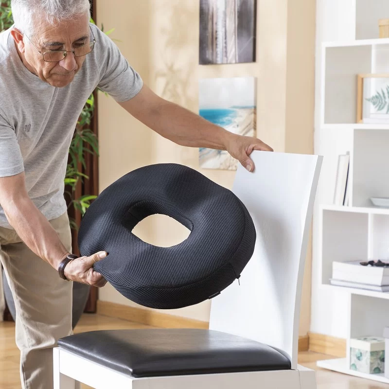 Gel & Bamboo Charcoal Cushion with Removable...