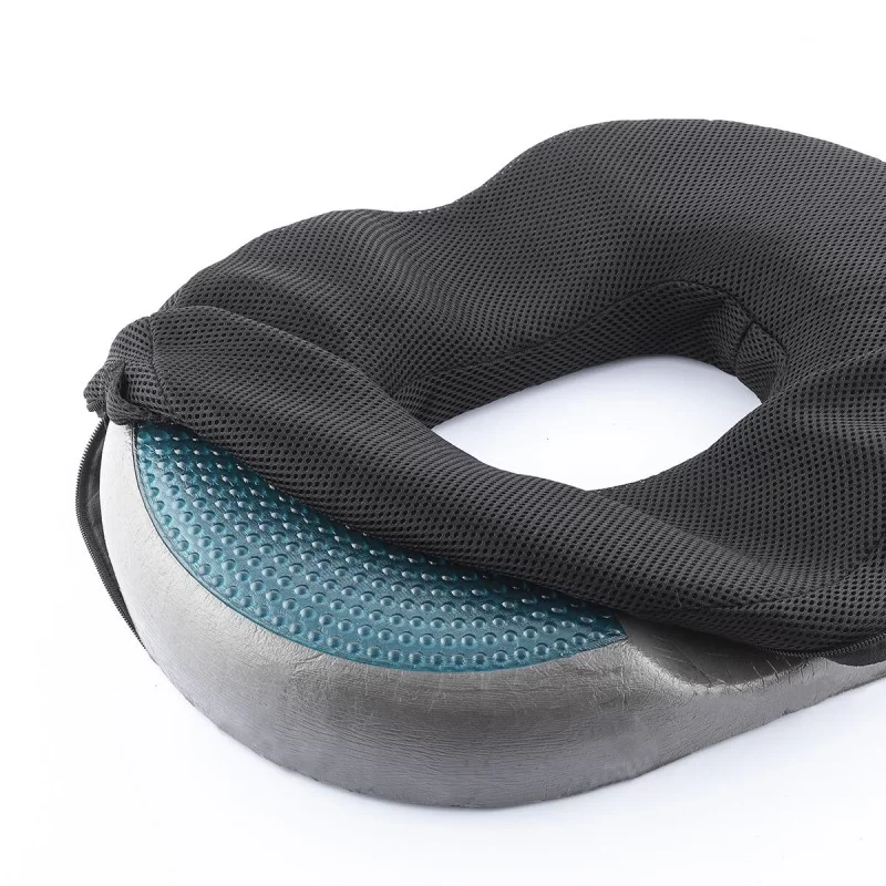 Gel & Bamboo Charcoal Cushion with Removable...