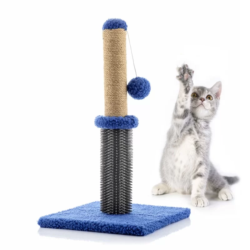 Cat Scratching and Massage Post with Ball...