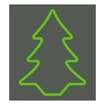 Decorative Figure EDM Flexiled Fir Green Multicolour 220...
