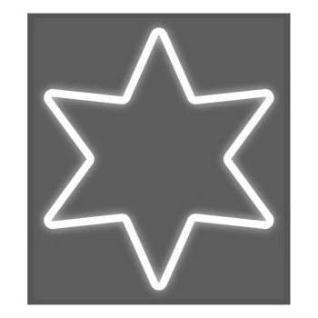 Decorative Figure EDM Flexiled Star 220 V 60 x 3 x 80 cm