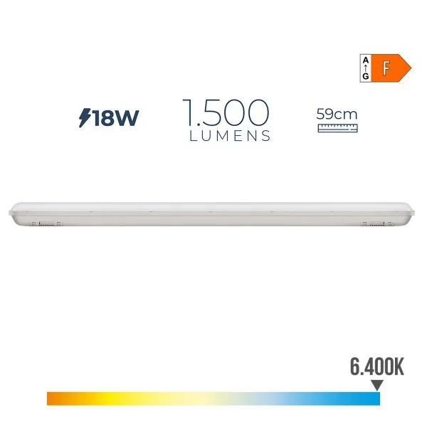 LED Tube EDM White A F 18 W 1500 lm (6400 K)