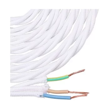 Cable EDM 3 x 1 mm White 5 m 2