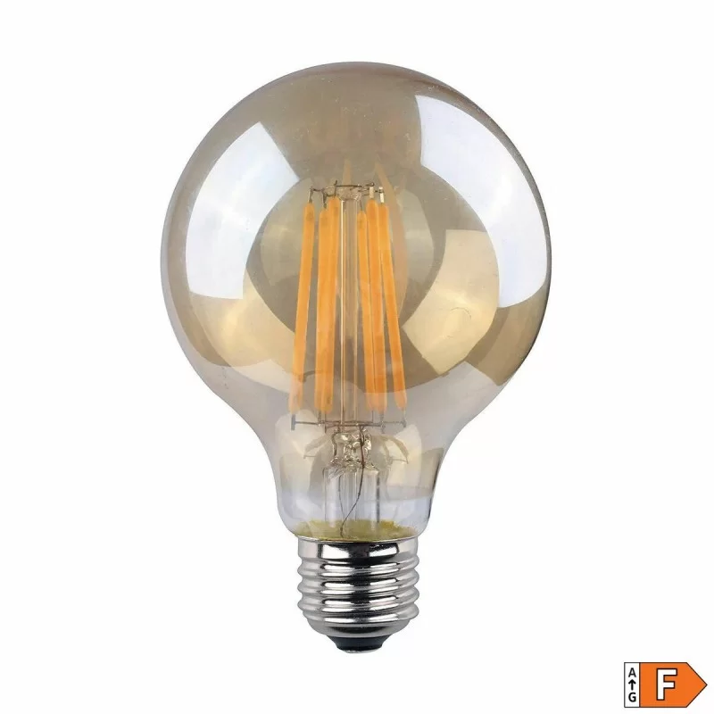 LED lamp EDM Vintage F 8 W E27 720 Lm Ø 8 x 12...