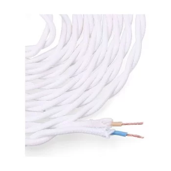 Cable EDM 2 x 0,75 mm White 5 m 2