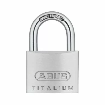 Key padlock ABUS Titalium 64ti/50 Steel Aluminium normal...