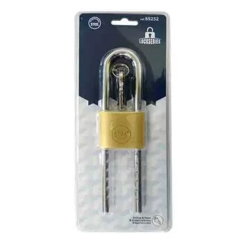 Key padlock EDM Adjustable Brass 2