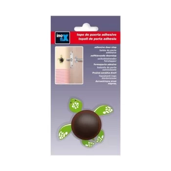 Doorstop Inofix Doors Tortoise Adhesive Green PVC 2
