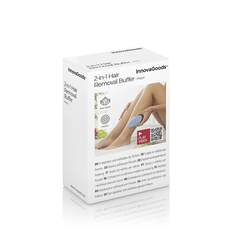 Exfoliating Friction Epilator with Nanocrystals...