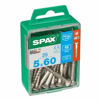 Box of screws SPAX 4197000500602 Wood screw Flat head (5...