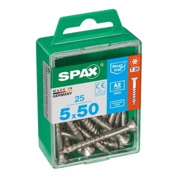 Box of screws SPAX 4197000500502 Wood screw Flat head (5...