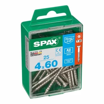 Box of screws SPAX 4197000400602 Wood screw Flat head (4...