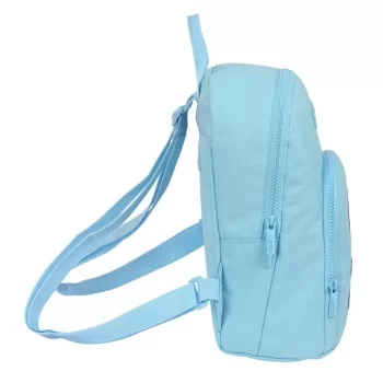 Casual Backpack Benetton Sequins Light Blue 13 L 2
