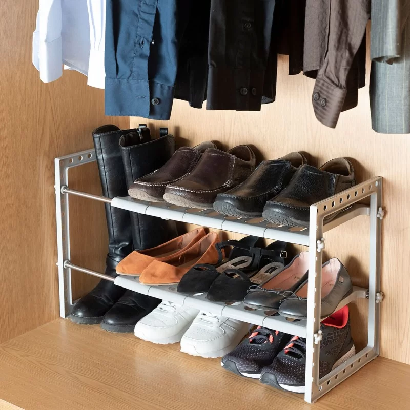 Extendable Under-Sink Shelf Unit Shibblek...