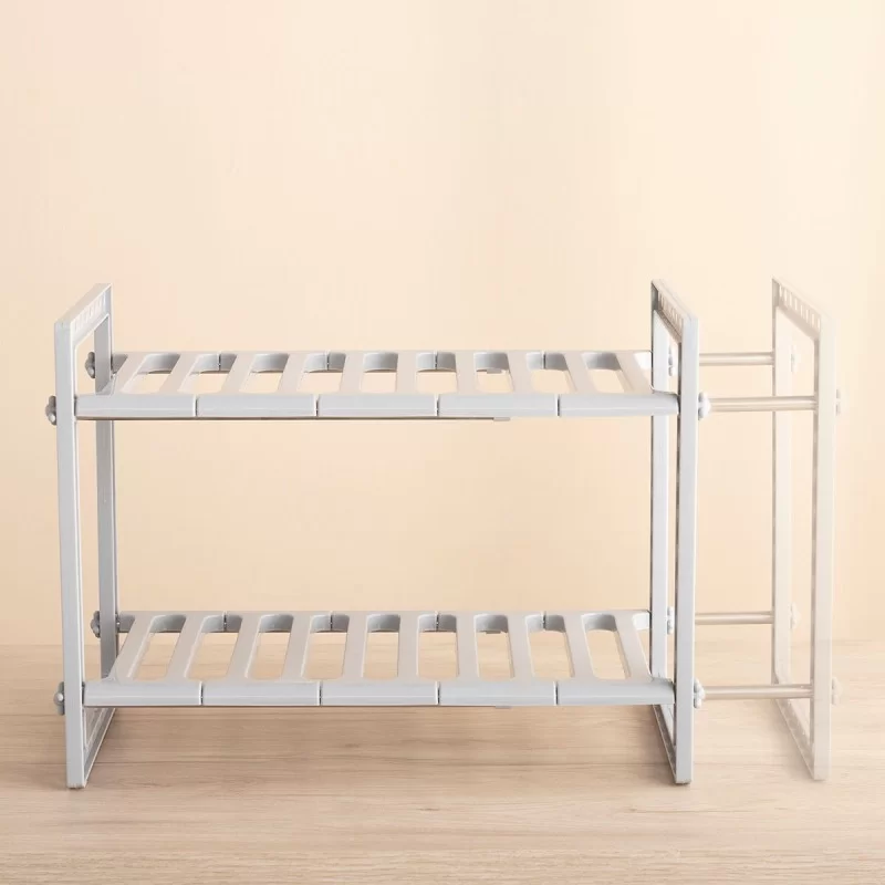 Extendable Under-Sink Shelf Unit Shibblek...