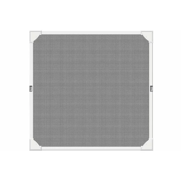 Mosquito net Schellenberg Magnetic With frame Fibreglass White (100 x 120 cm)