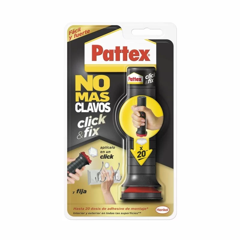 Instant Adhesive Pattex click & fix 30 g White...