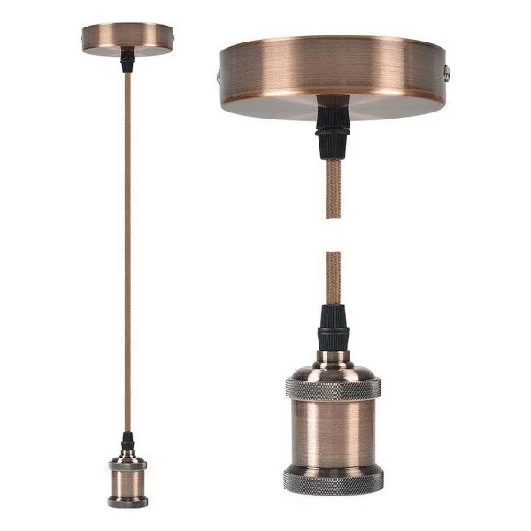 Ceiling Light EDM Bronze 250 V (98,5 x 44 mm)