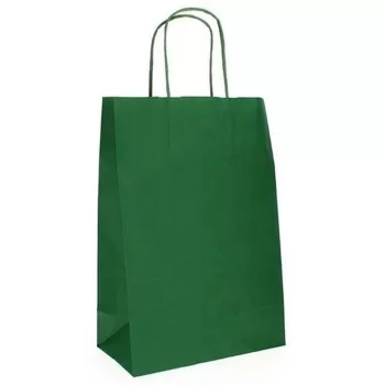 Paper Bag Fama Dark green With handles 31 x 11 x 42 cm... 2