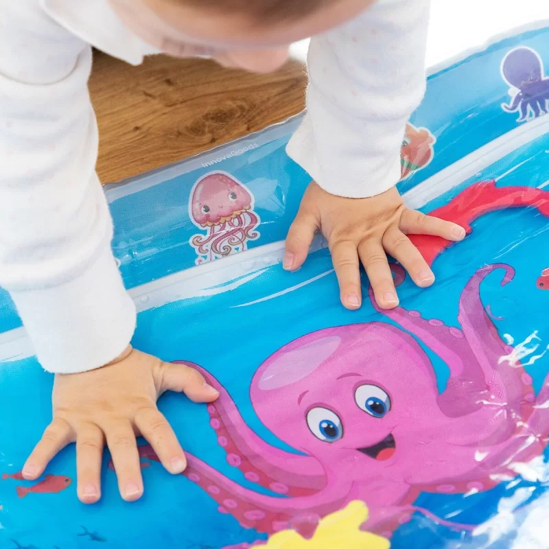 Inflatable Water Play Mat for Babies Wabbly...