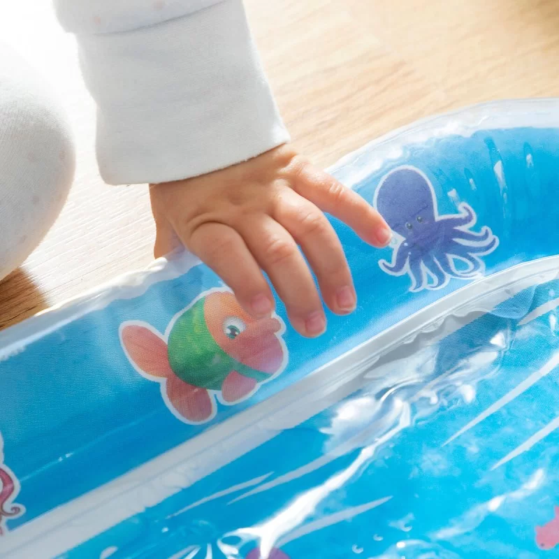 Inflatable Water Play Mat for Babies Wabbly...