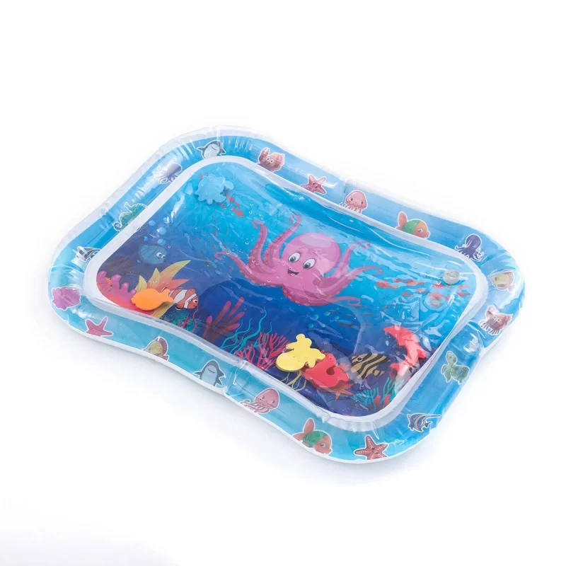 Inflatable Water Play Mat for Babies Wabbly...