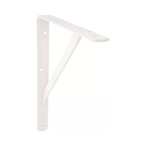 Wall Bracket AMIG 9-5775 Shelves Steel White (40 x 27,5 cm)