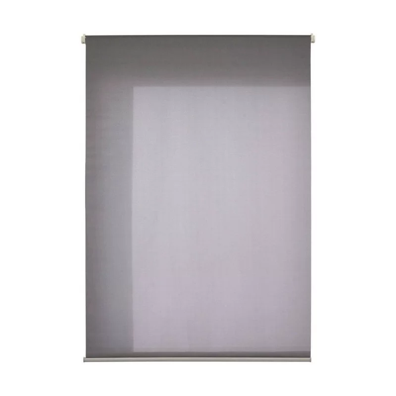 Roller blinds 120 x 180 cm Grey Polyester...