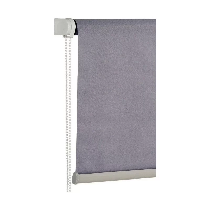 Roller blinds 120 x 180 cm Grey Polyester...