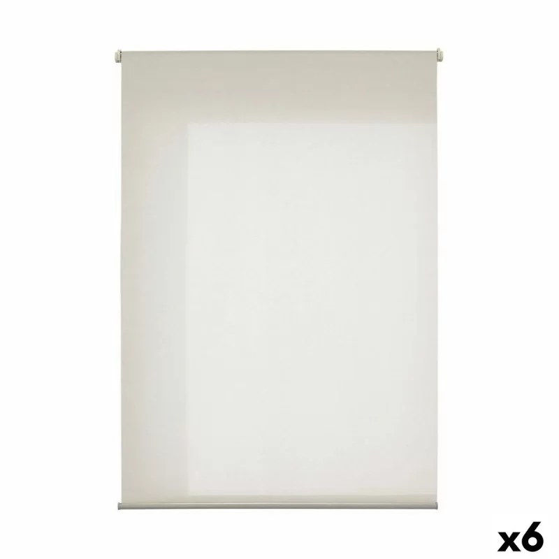 Roller blinds 120 x 180 cm Polyester Cream...