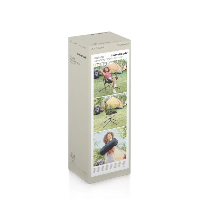 Folding Camping Chair with Swing Kamprock...