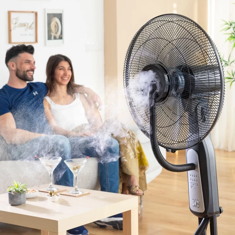 Nebuliser Pedestal Fan with Remote Control...
