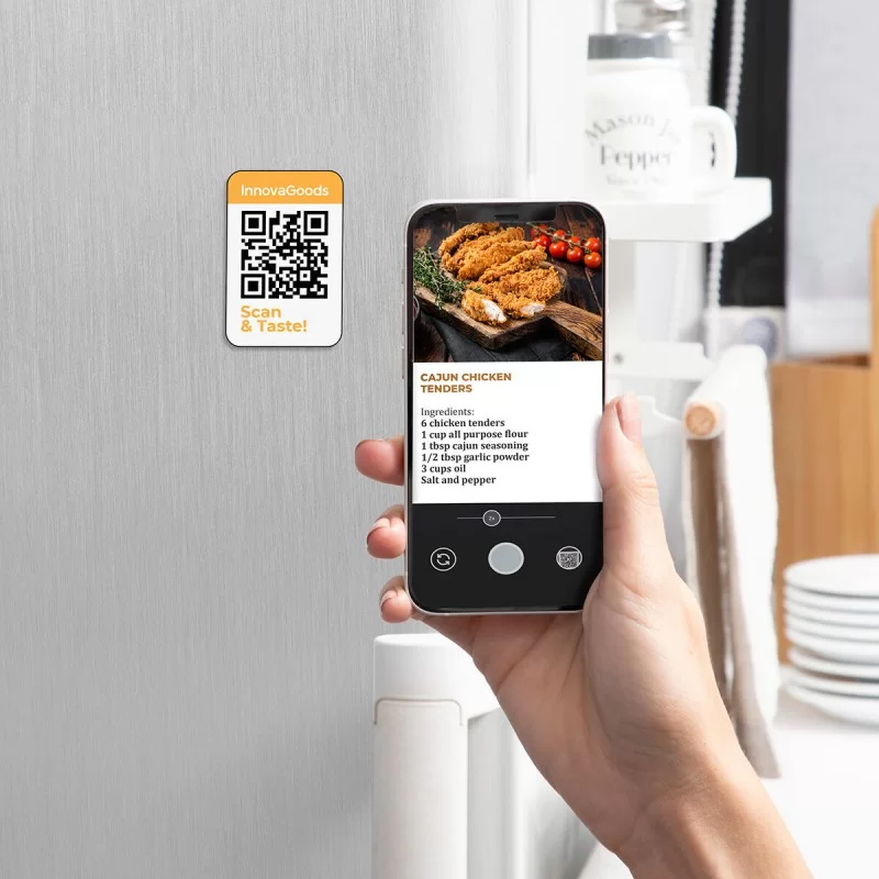 Air Fryer InnovaGoods Fryinn Lite 2000 White...