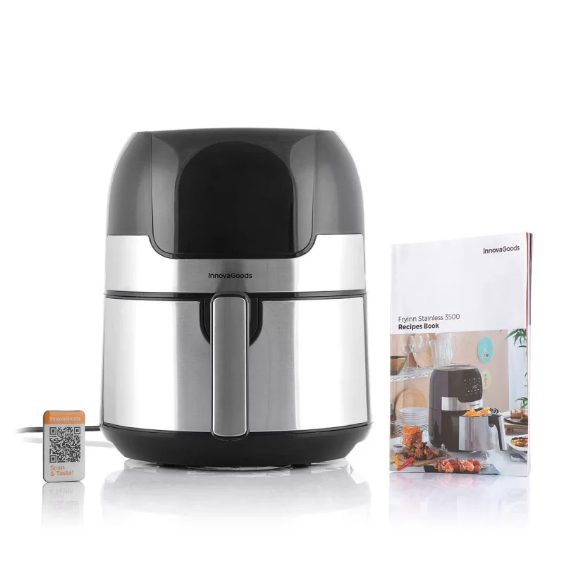 Air Fryer InnovaGoods Fryinn 3500 Black 1400 W...