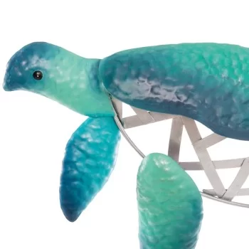 Painting Tortoise Metal 46 x 25 cm 2