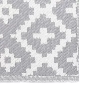 Outdoor rug Paros Grey polypropylene 2