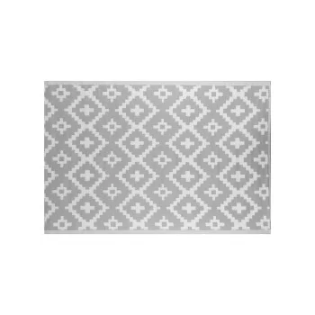 Outdoor rug Paros Grey polypropylene