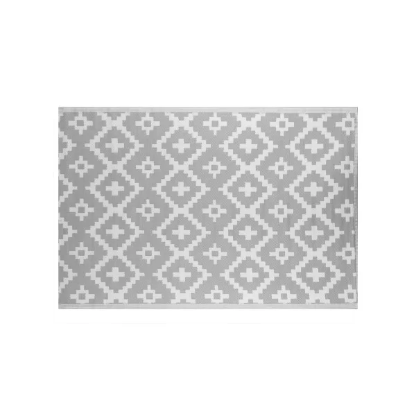 Outdoor rug Paros Grey polypropylene