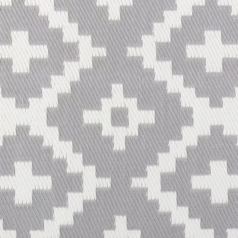 Outdoor rug Paros Grey polypropylene