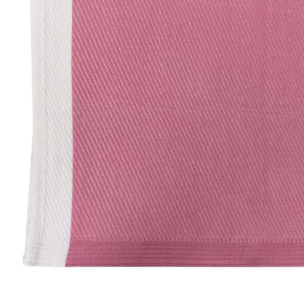 Outdoor rug Andros 160 x 230 x 0,5 cm Pink White polypropylene
